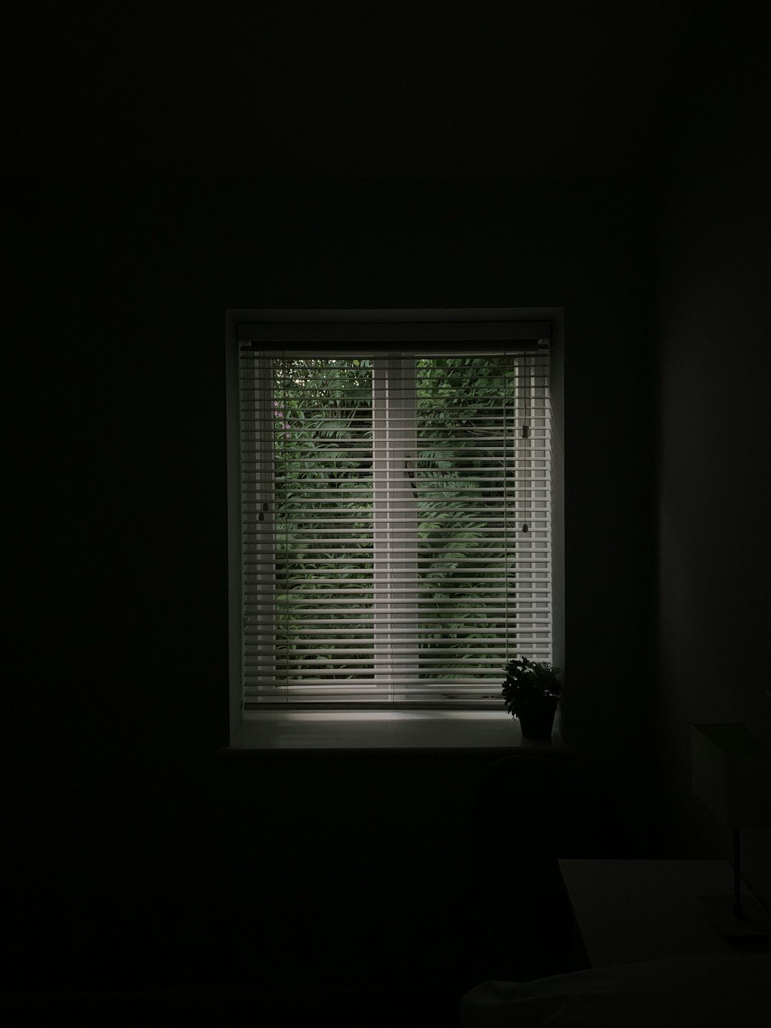 dark mysterious room